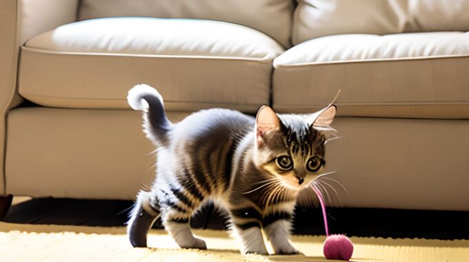 Pourquoi mon chat miaule en jouant ?